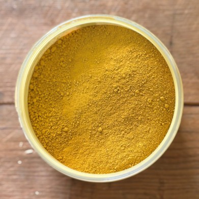 Pigment en poudre Terre jaune d'Italie