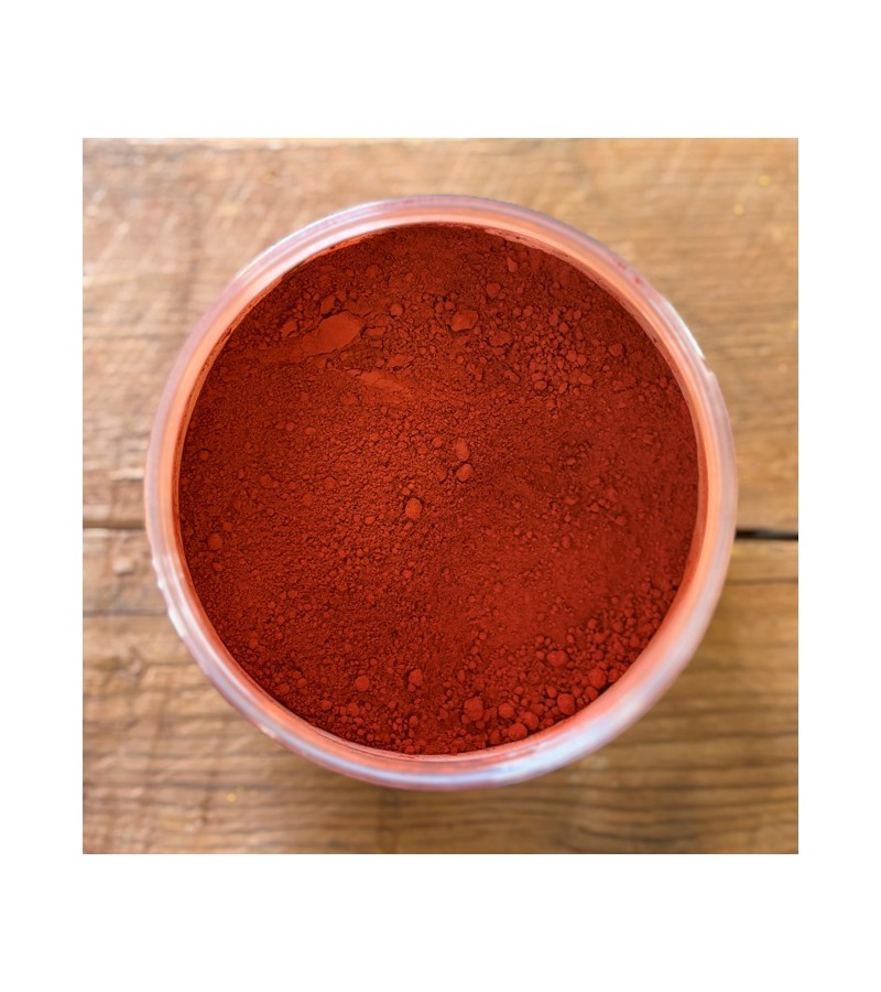 Pigment en poudre Rouge ercolano