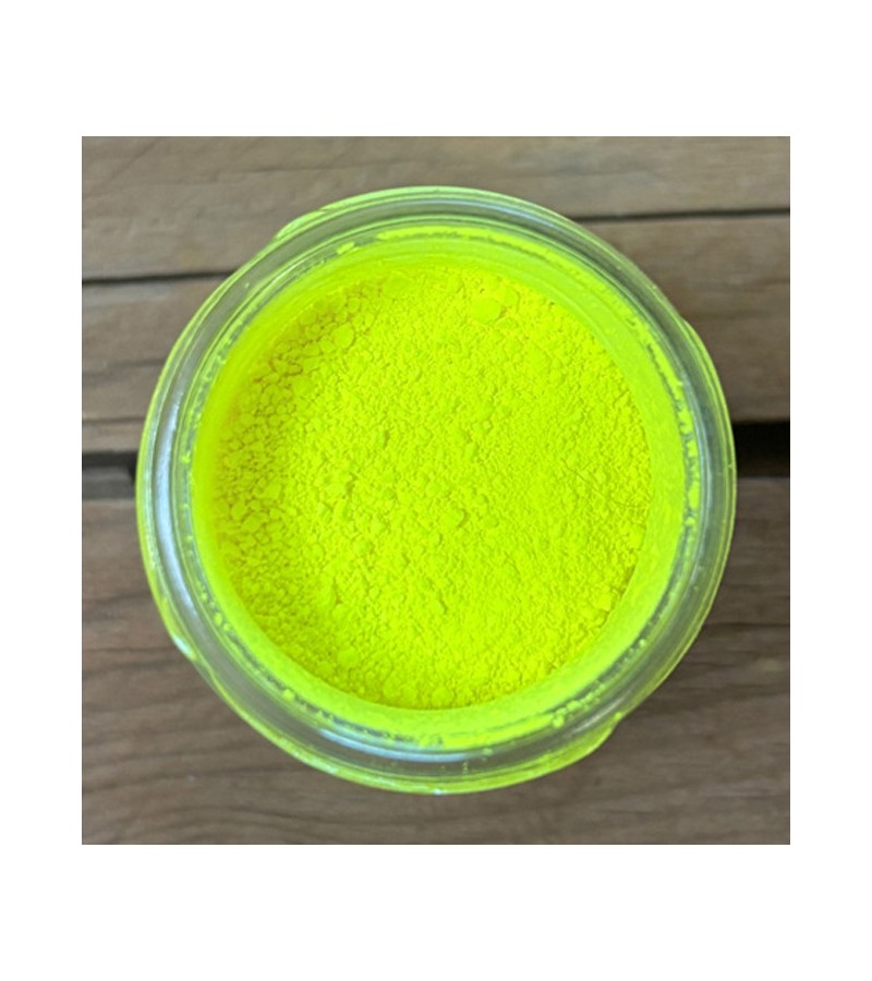 Pigment en poudre Jaune fluo